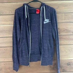 Purple Nike Zip-Up